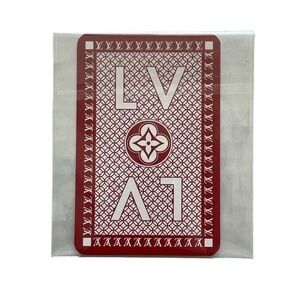 Louis Vuitton 2 Of Club Authentic Luxury Playing Card